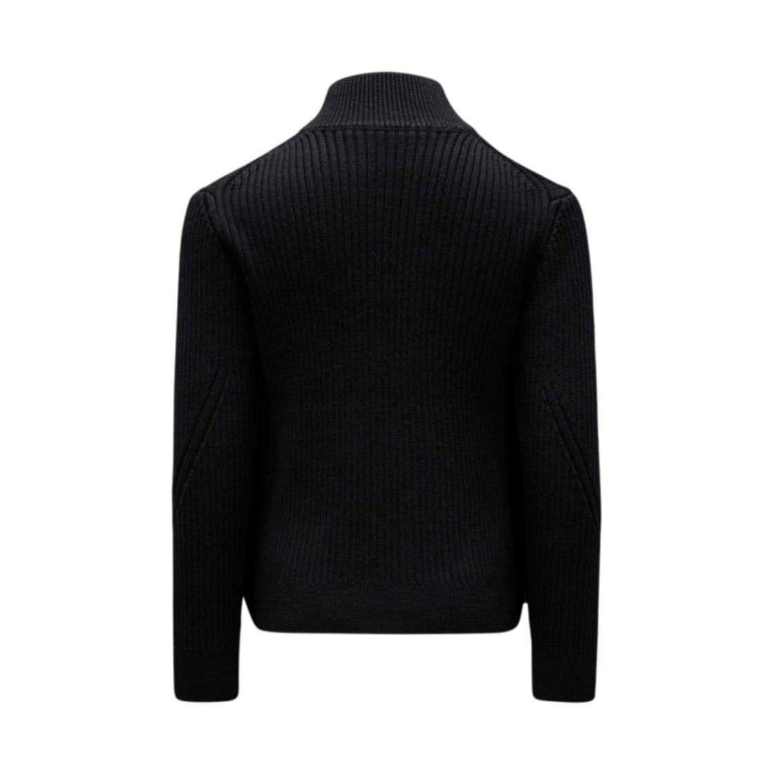 (키즈) 몽클레르 집업 울 가디건 블랙 - 22FW((Kids) Moncler Zip-Up Wool Cardigan Black - 22FW) - 2