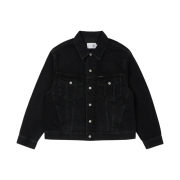 Palace x CK1 Relaxed Trucker Denim Jacket Midstone Black - 22SS