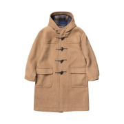 London Tradition Milford Mens Oversize Duffle Coat Vicuna 132