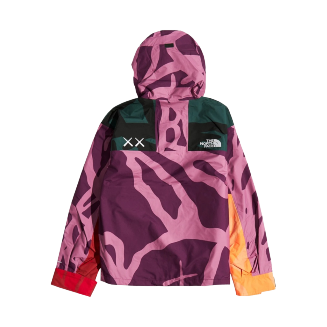 노스페이스 x 카우스 레트로 1986 마운틴 자켓 팜플로나 퍼플(The North Face x Kaws Retro 1986 Mountain Jacket Pamplona Purple) - 2
