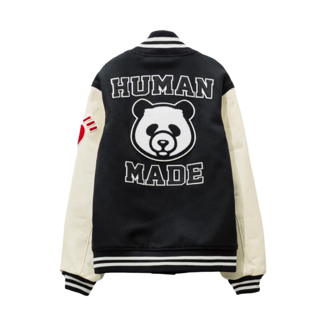 휴먼 메이드 x 원 바이 펜폴즈 바시티 자켓 #2 블랙 - HBX 한정(Human Made x One By Penfolds Varsity Jacket #2 Black - HBX Exclusive) - 2