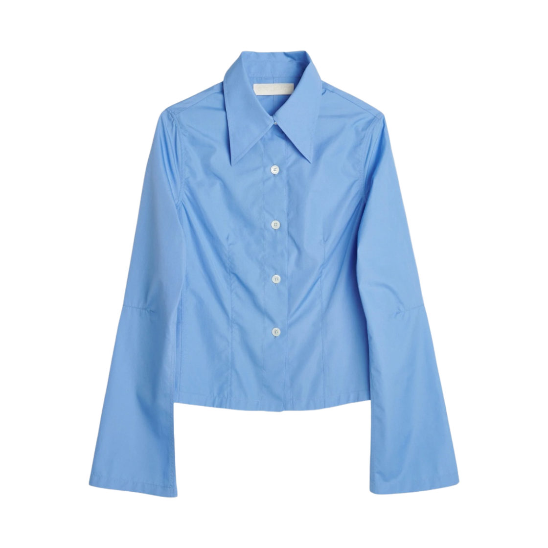 (W) 아워레가시 유니온 블라우스 폴리스 블루 포플린((W) Our Legacy Union Blouse Police Blue Poplin) - 1