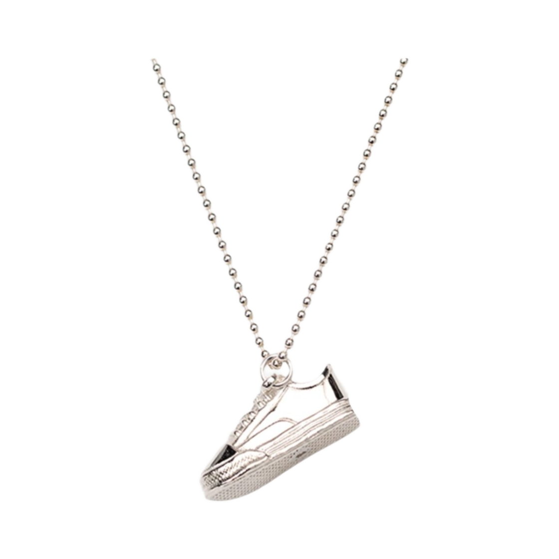 A11AC801-SILVER Maison Mihara Yasuhiro Sneaker Necklace Silver