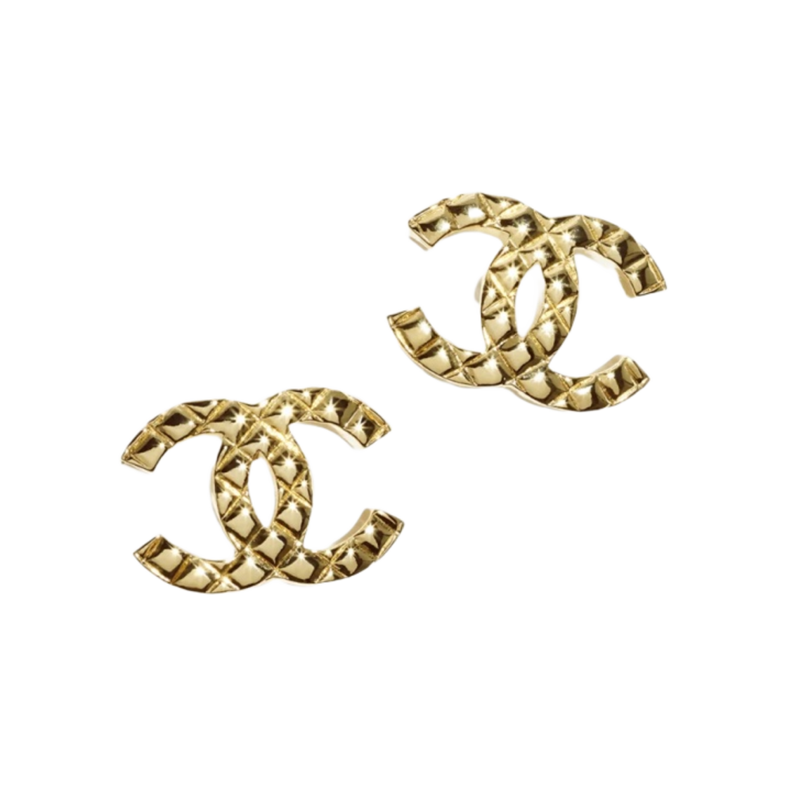 ABD035-B16128-NW440 (W) Chanel Stud Earrings Metal & Gold