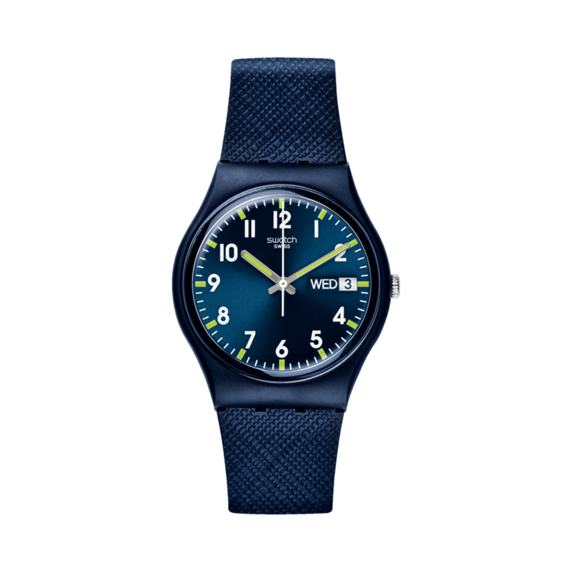 SO28N702 Swatch Sir Blue 34mm Quartz Navy