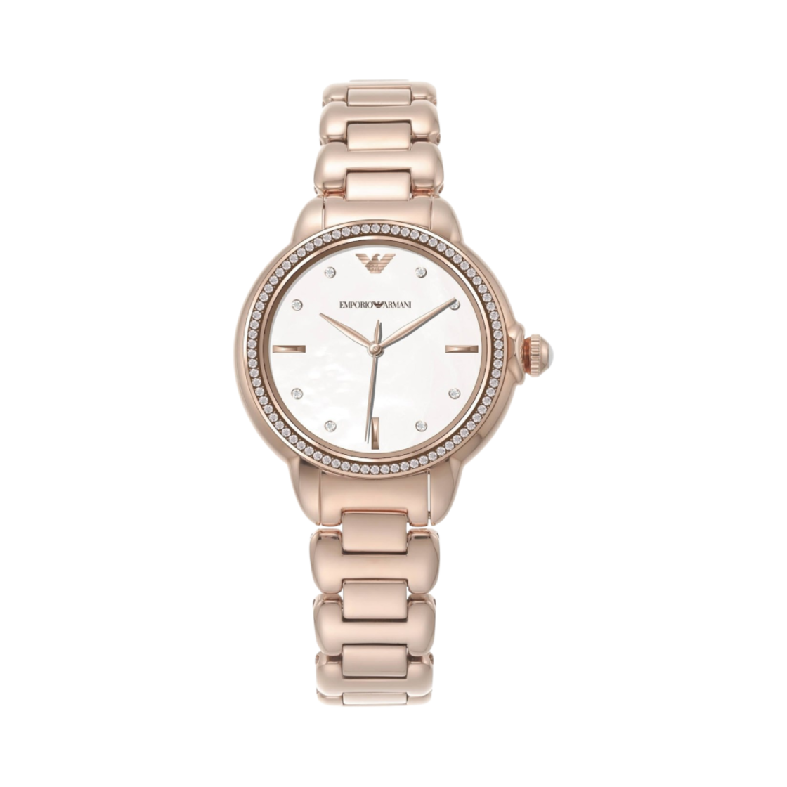 AR11523 (W) Emporio Armani Quartz 32mm Stainless Steel White Rose Gold