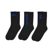 Nice Weather Apparel Logo Crew Socks 1P Black