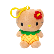 Sanrio Hello Kitty Plush 4" Strap Pineapple