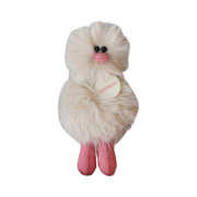 Cosymosy Mini Bird Keyring Oatmeal - Renewal Ver.