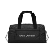 Saint Laurent Nylon Nuxx Duffle Bag Black Platinum