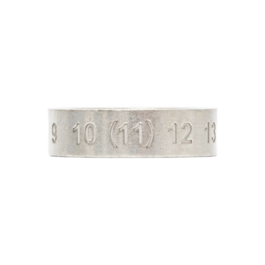 Maison Margiela Numerical Ring Palladium