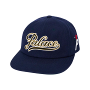 Palace Posh Script Strapback Navy - 23FW