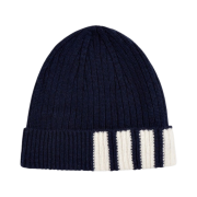 Thom Browne Ribbed Beanie Navy