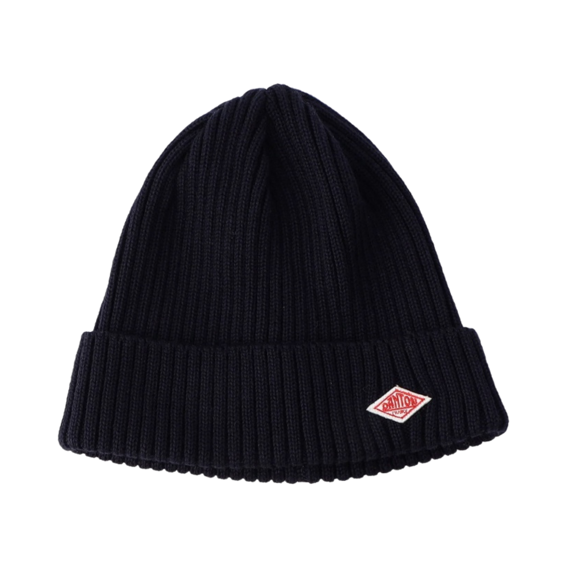 DT-H0234 Danton Wool Rib Knit Beanie Navy