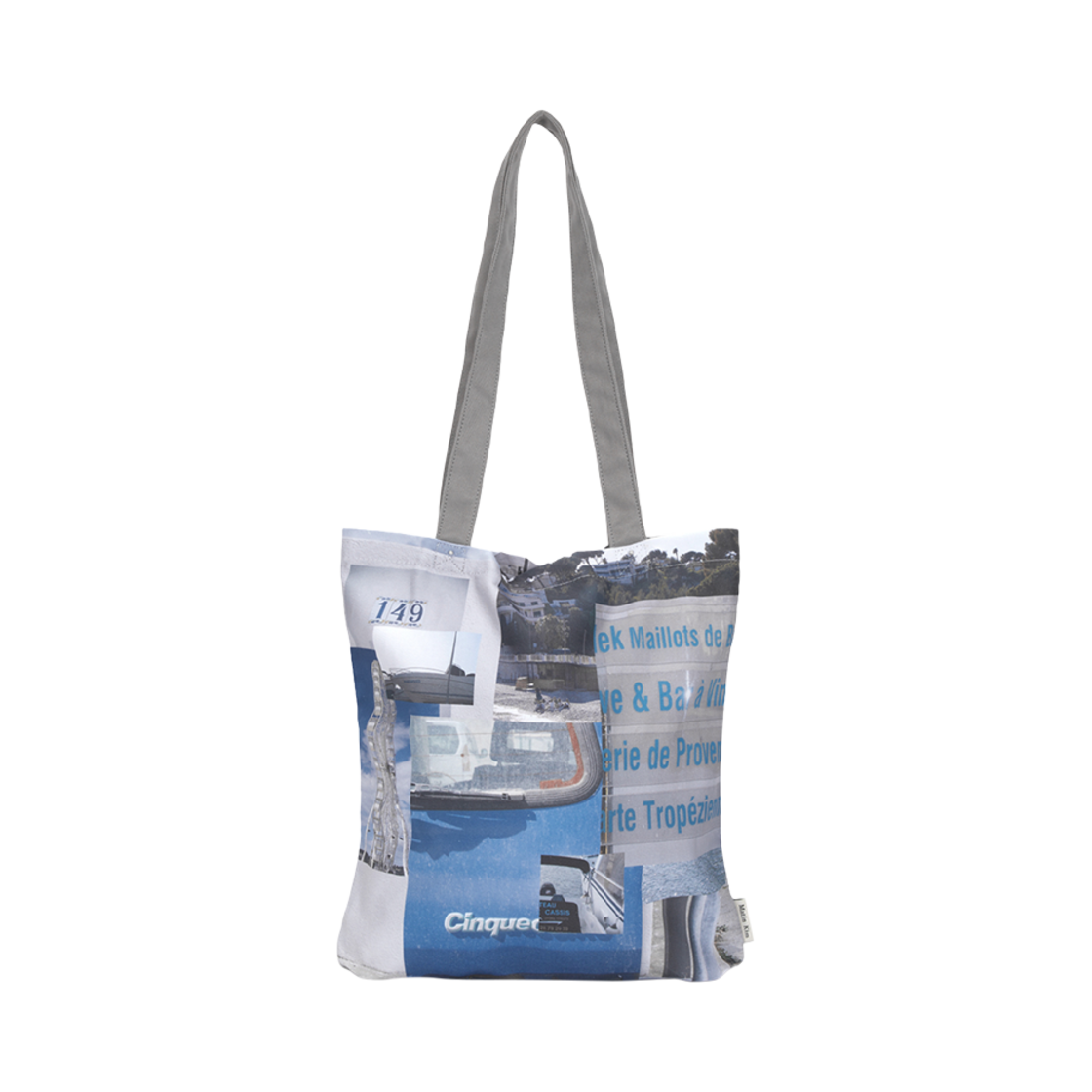 마뗑킴 포토그래피 미들 에코백 블루(Matin Kim Photography Middle Eco Bag Blue) - 1