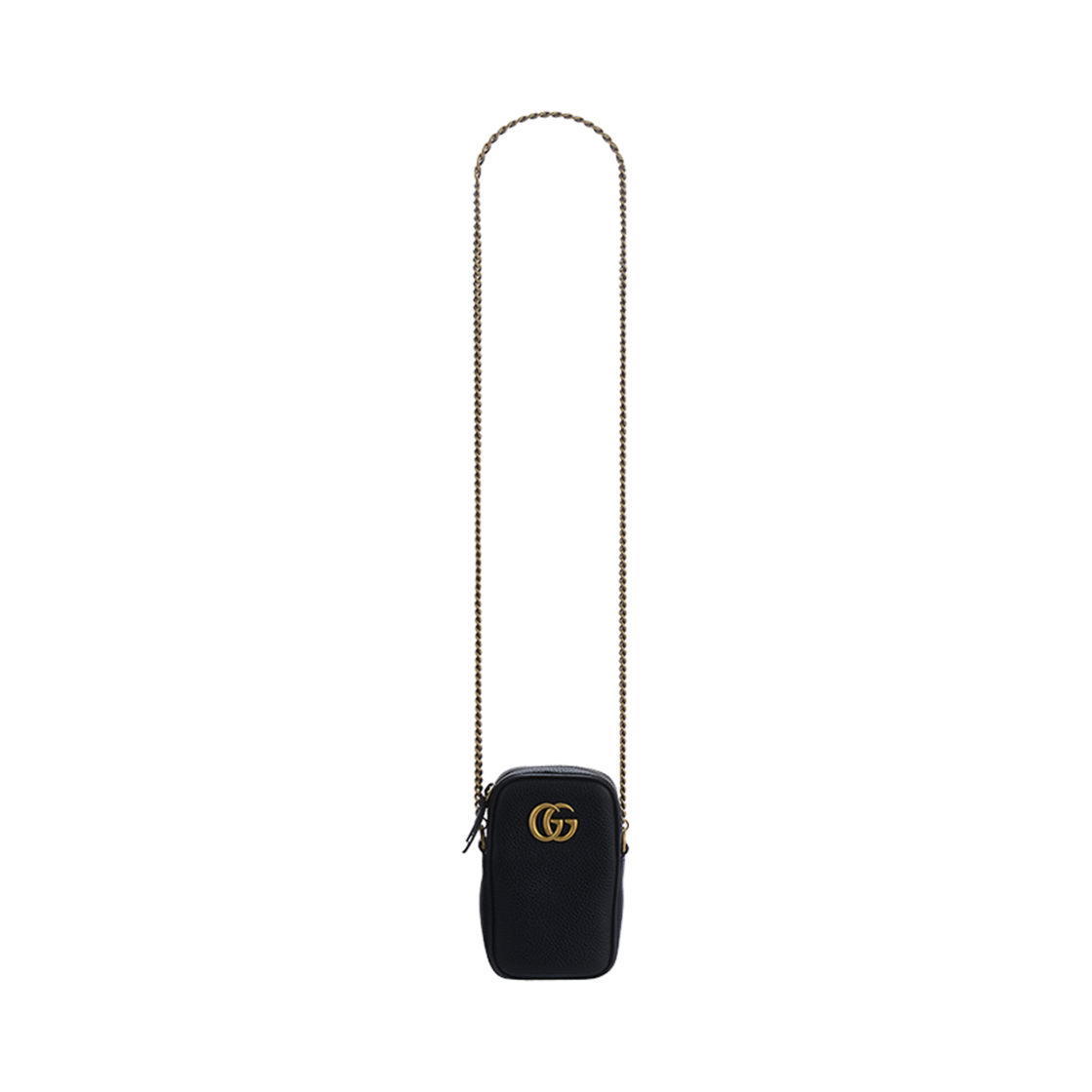 구찌 GG 마몽 체인 크로스바디백 블랙(Gucci GG Marmont Chain Crossbody Bag Black) - 3