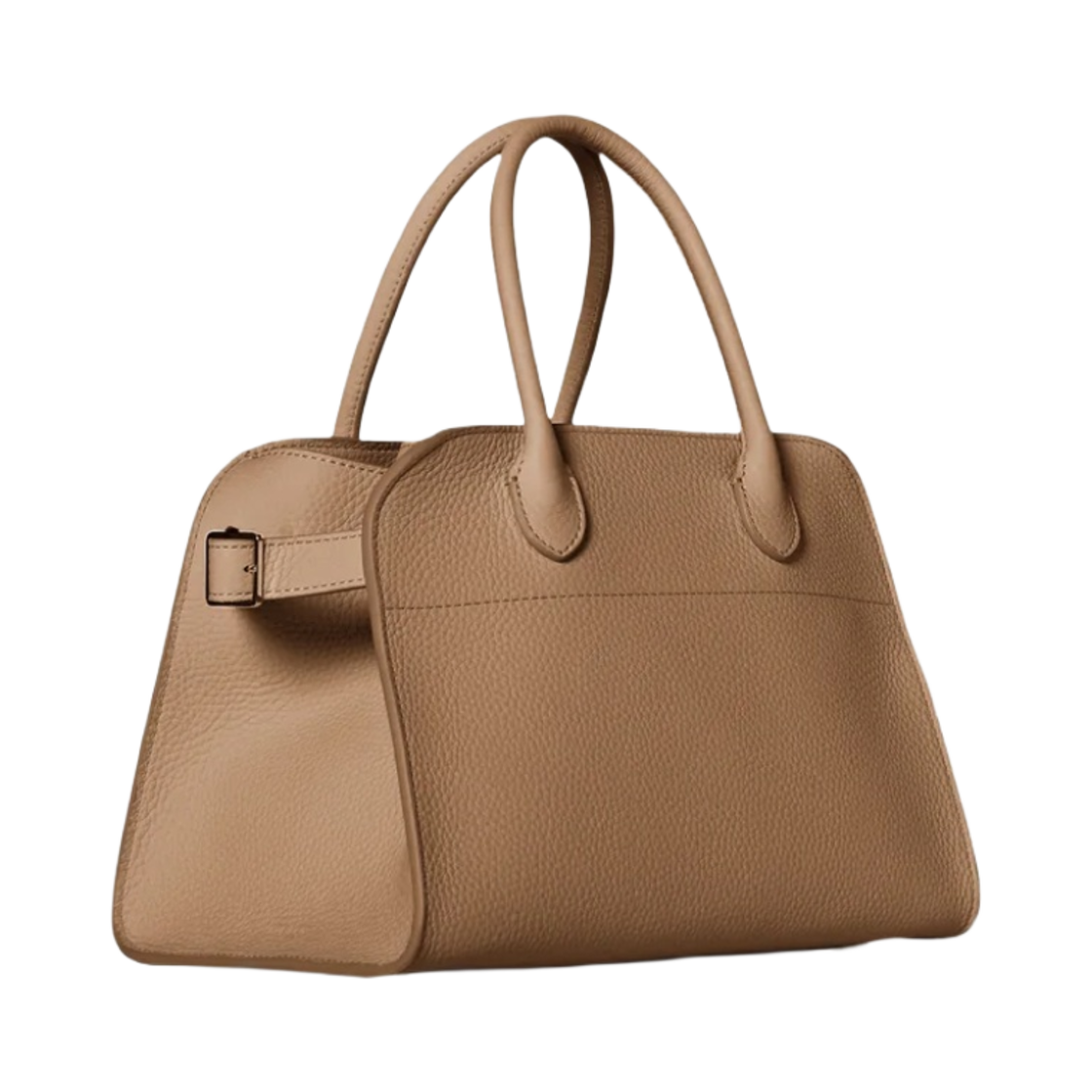 더 로우 소프트 마고 10 레더 백 다크 토프(The Row Soft Margaux 10 Bag in Leather Dark Taupe) - 2