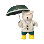 Starbucks x Hunter Rainy Bearista Doll Cream