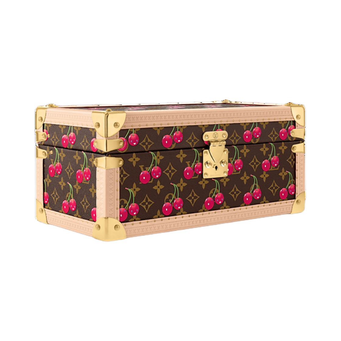 루이비통 x 무라카미 타카시 코프레 악세수아 체리 모노그램 체리 코팅 캔버스(Louis Vuitton x Murakami Takashi Coffret Accessoires Cherry Monogram Cherry Coated Canvas) - 2