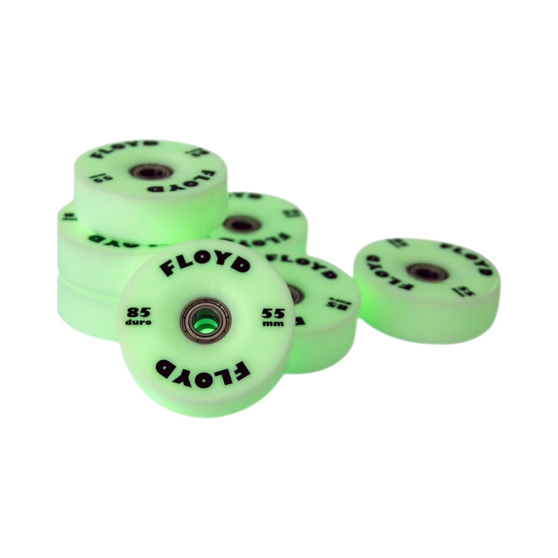 FLOYD063 Floyd Wheel Set Glow in the Dark Neon