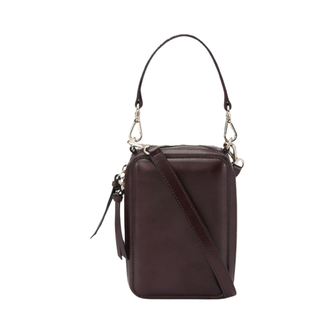가니 미니 카메라백 버건디(Ganni Mini Camera Bag Burgundy) - 2