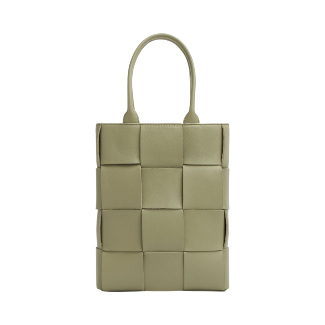 보테가 베네타 미니 카세트 토트백 트래버틴(Bottega Veneta Mini Cassette Tote Bag Travertine) - 1