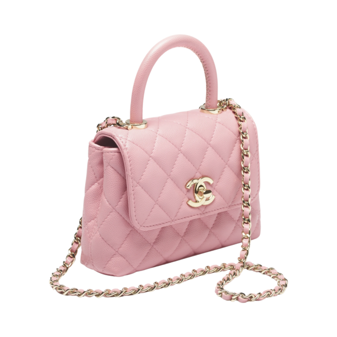 AP4244-B05061-NZV45 Chanel Clutch with Chain Grained Calfskin & Gold Light Pink - #2