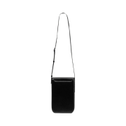 Lemaire Shiny Box Leather Calepin Bag Black