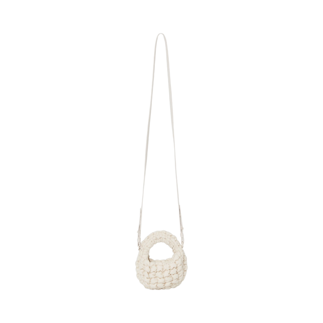 코스 퀼티드 나노 크로스바디백 베이지(COS Quilted Nano Crossbody Bag Beige)