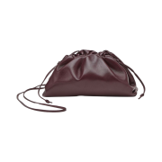 Bottega Veneta Mini Leather Pouch Grape