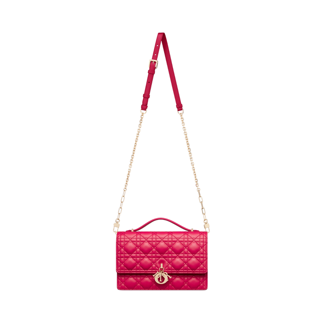 디올 미스 디올 탑 핸들 백 패션 핑크(Dior Miss Dior Top Handle Bag Passion Pink) - 4
