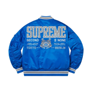 Supreme Second To None MA-1 Jacket Blue - 22SS