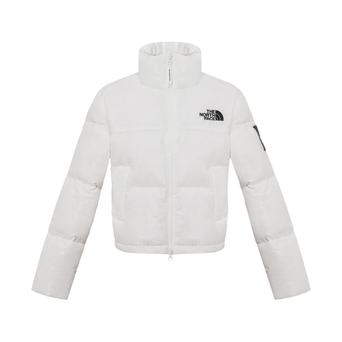 NJ1DQ95K The North Face Crinkle Nuptse RDS Down Jacket White - 25SS