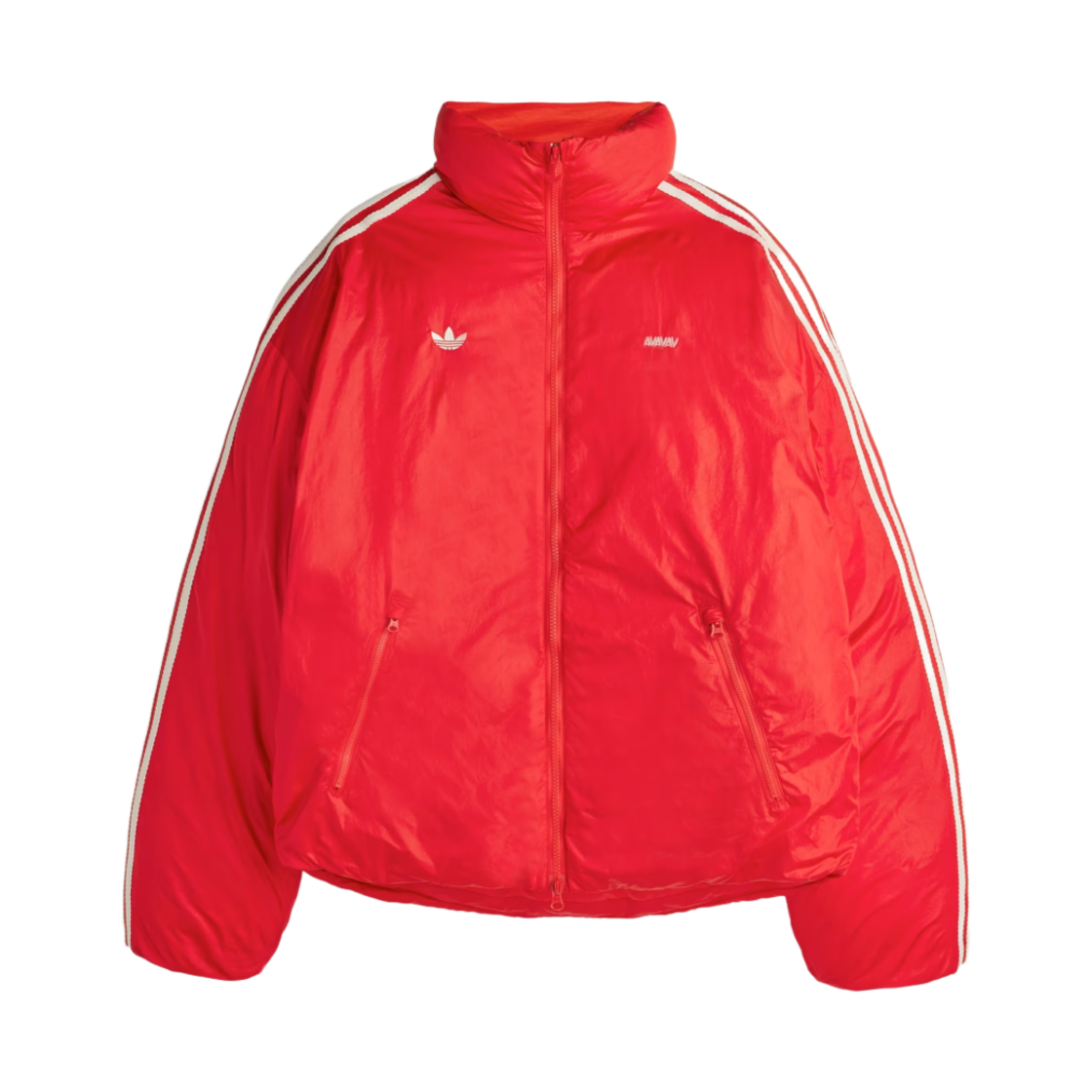 (W) 아디다스 x 아바바브 퍼퍼 자켓 베러 스칼렛 - US 사이즈((W) Adidas x Avavav Puffer Jacket Better Scarlet - US Sizing) - 1
