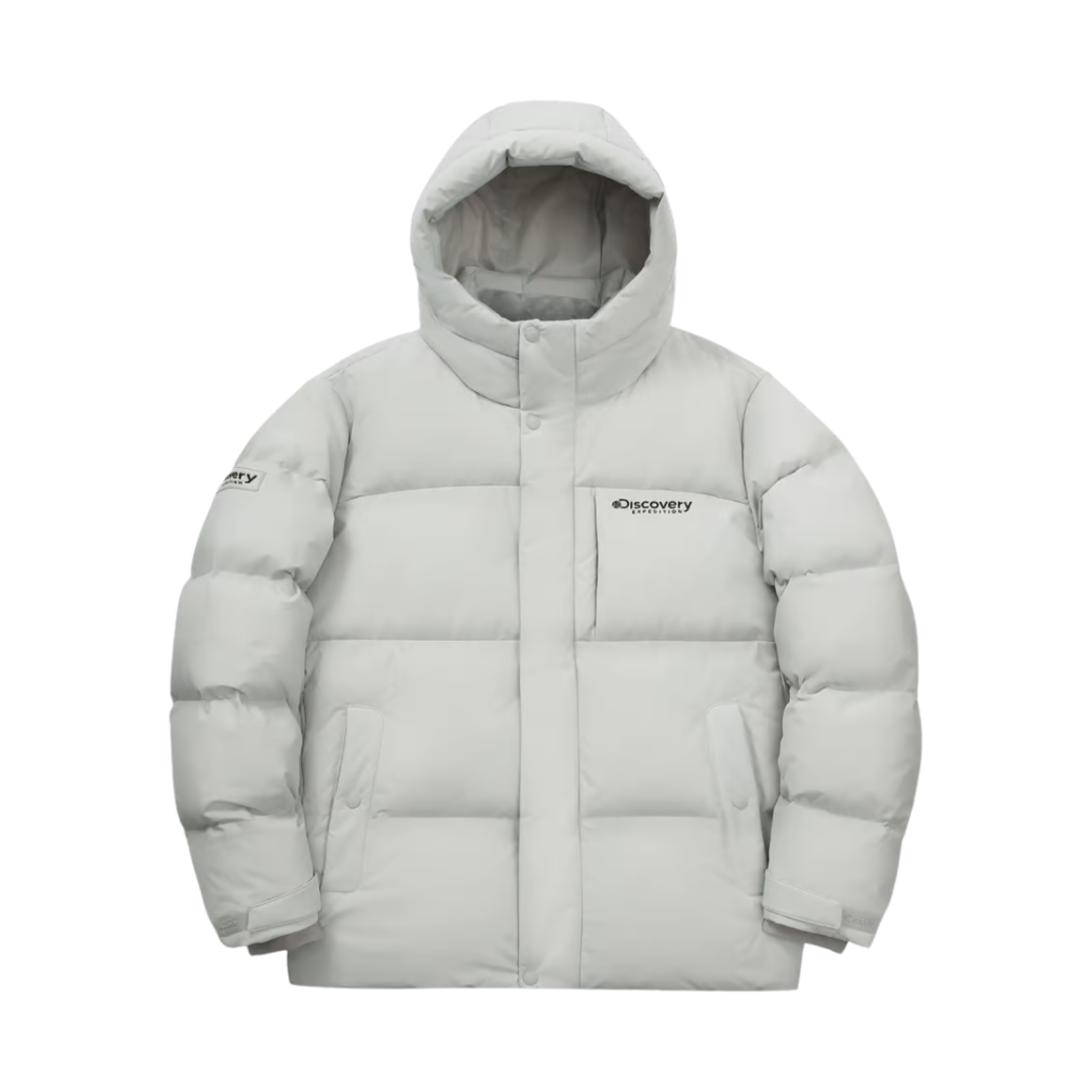 디스커버리 익스페디션 레스터 G RDS 구스 숏 다운 자켓 그레이(Discovery Expedition Lester G RDS Goose Short Down Jacket Grey)