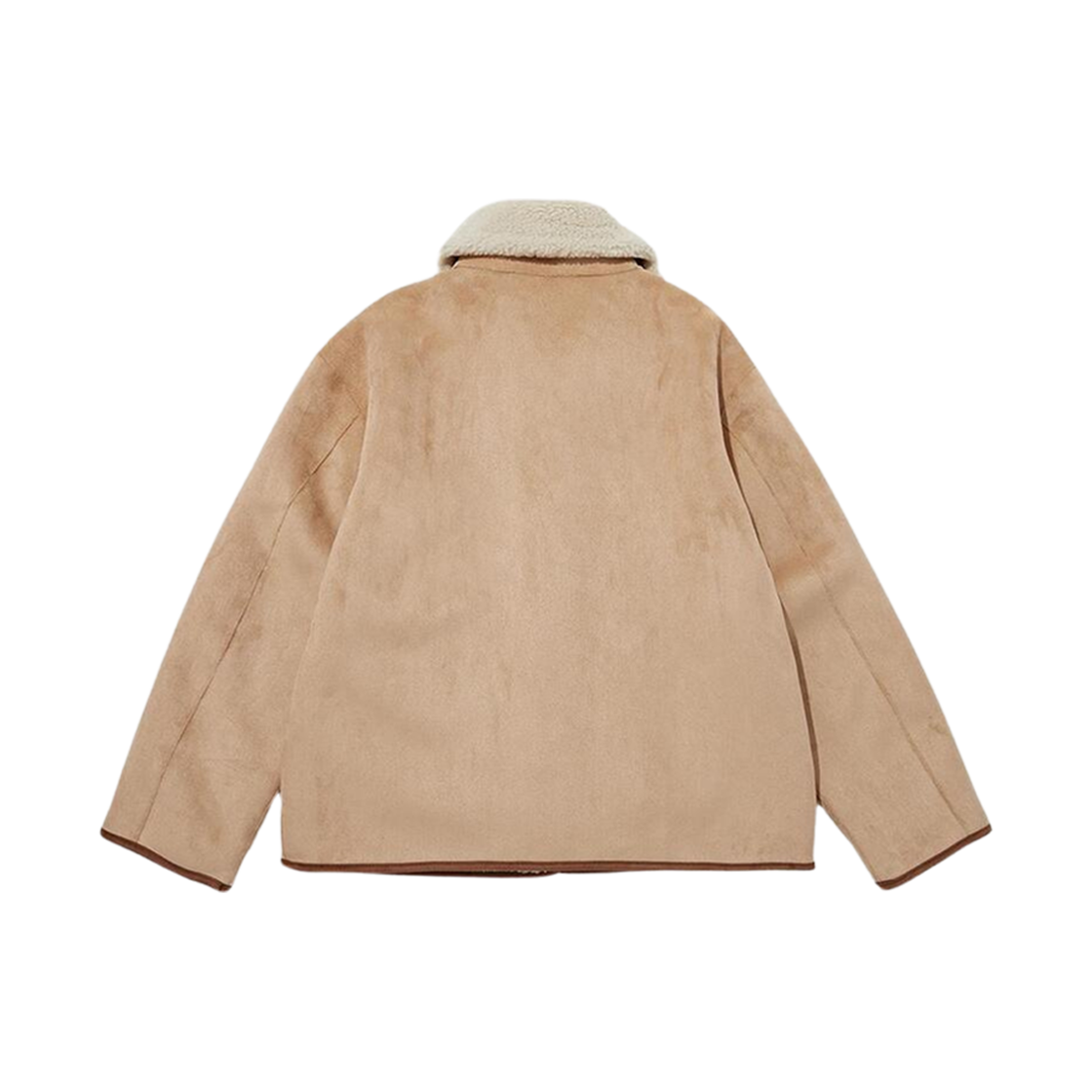 (W) 던스트 리버시블 셔링 자켓 베이지((W) Dunst Reversible Shearling Jacket Beige) - 2