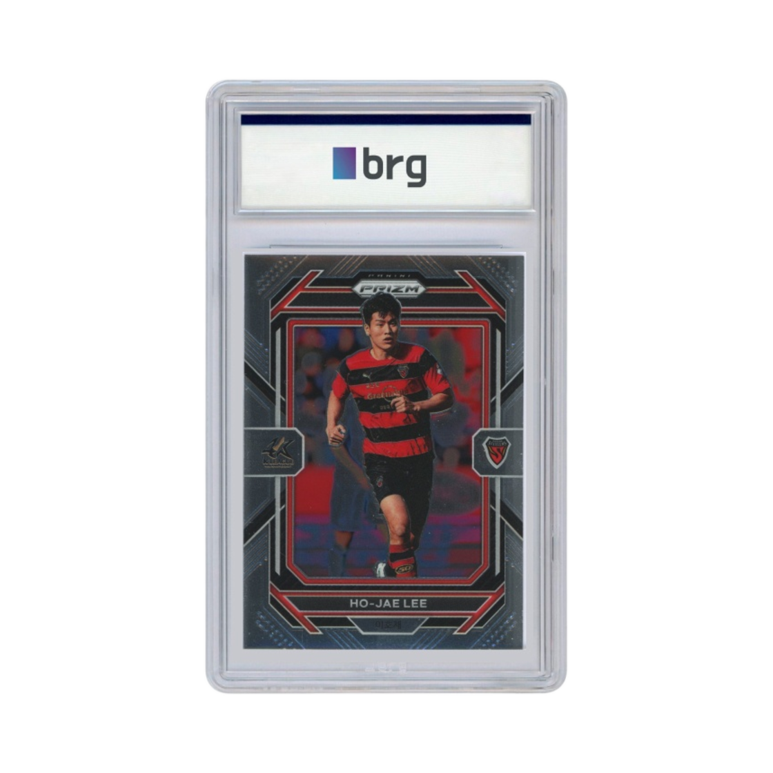 파니니 프리즘 K 리그 K 리그 1 #120 포항 스틸러스 이호재 베이스 축구 카드 2023(Panini Prizm K League K League 1 #120 Pohang Steelers Lee Ho Jae Base Soccer Card 2023) - 1