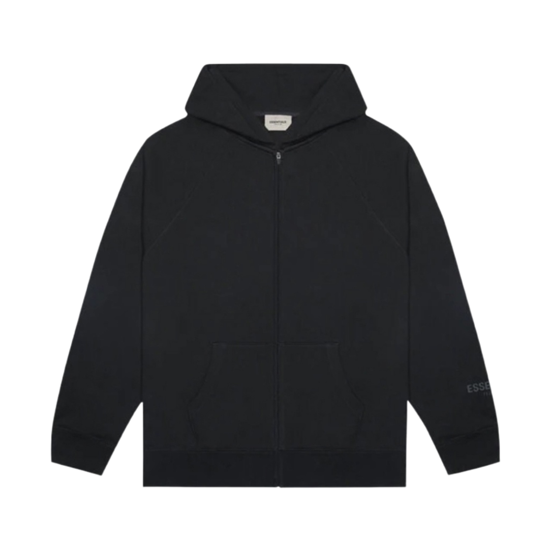 에센셜 3D 실리콘 아플리케 풀 집업 후드 다크 슬레이트/스트레치 리모/블랙 - 20SS(Essentials 3D Silicon Applique Full Zip Up Hoodie Dark Slate/Stretch Limo/Black - 20SS)
