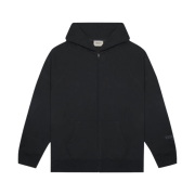 Essentials 3D Silicon Applique Full Zip Up Hoodie Dark Slate/Stretch Limo/Black - 20SS