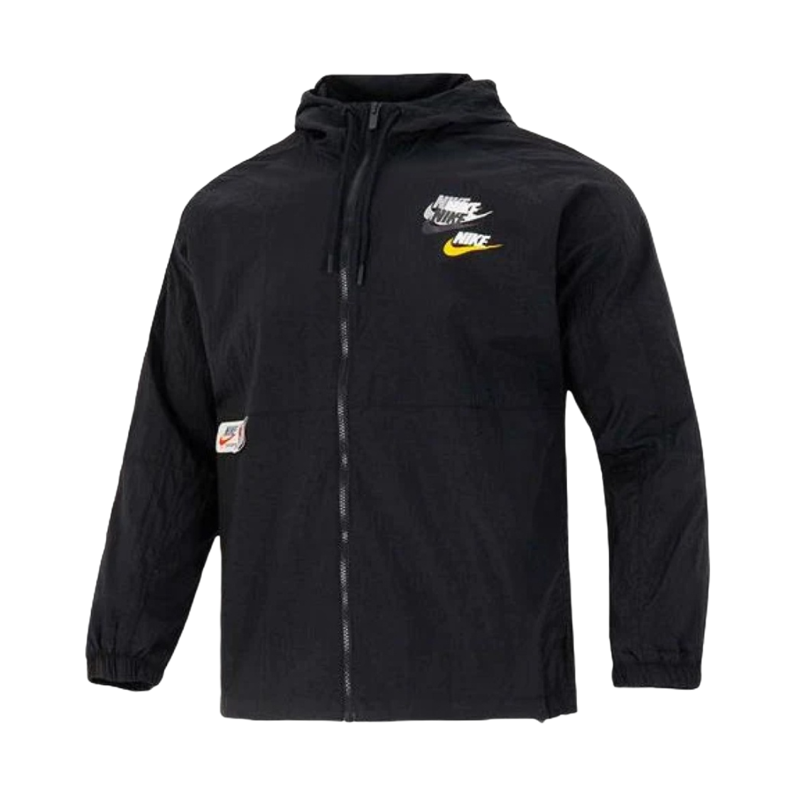 DV3313-010 Nike NSW Multi Futura Lightweight Woven Jacket Black