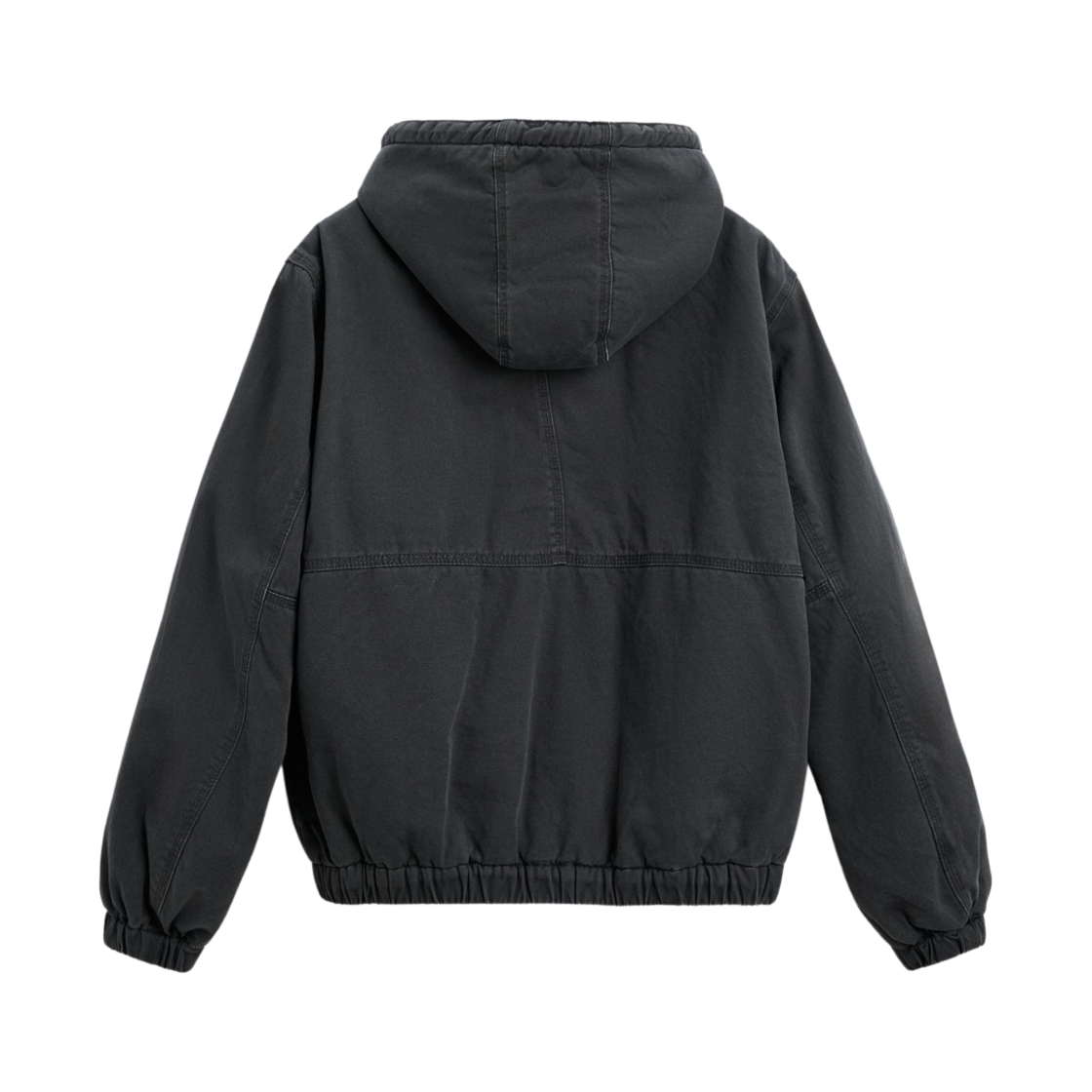 자라 자켓 콘트라스팅 후드 블랙(Zara Jacket with Contrasting Hood Black) - 2