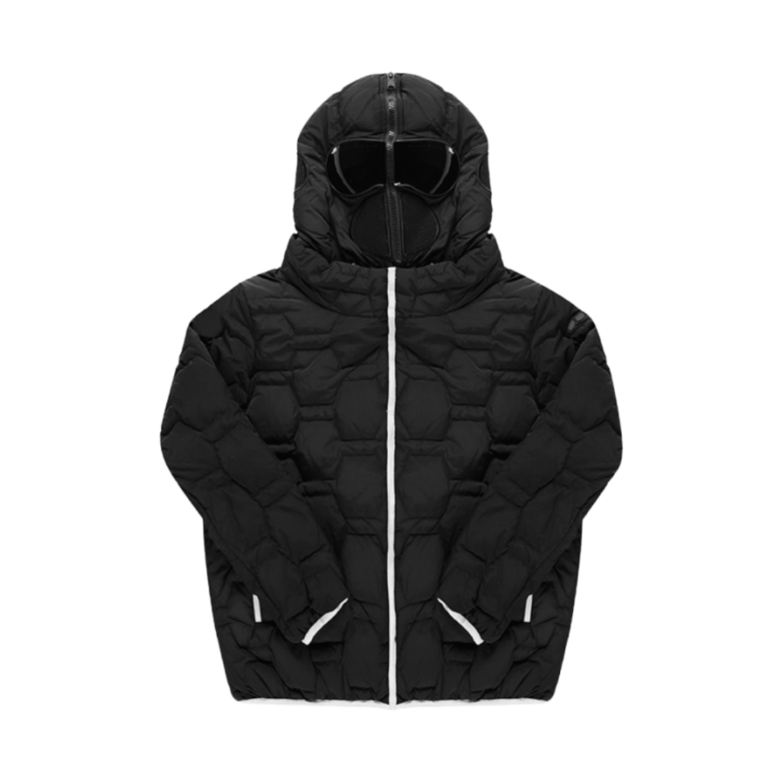 (키즈) AI 라이더스 고글 퀄팅 라이트웨이트 다운 자켓 블랙((Kids) AI Riders Goggle Quilting Lightweight Down Jacket Black)