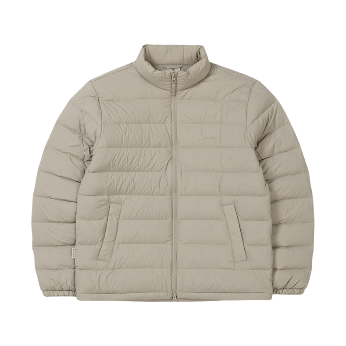 스노우 피크 라이트 스탠드넥 라이트웨이트 구스 다운 자켓 포그 그레이(Snow Peak Light Stand Neck Lightweight Goose Down Jacket Fog Gray)