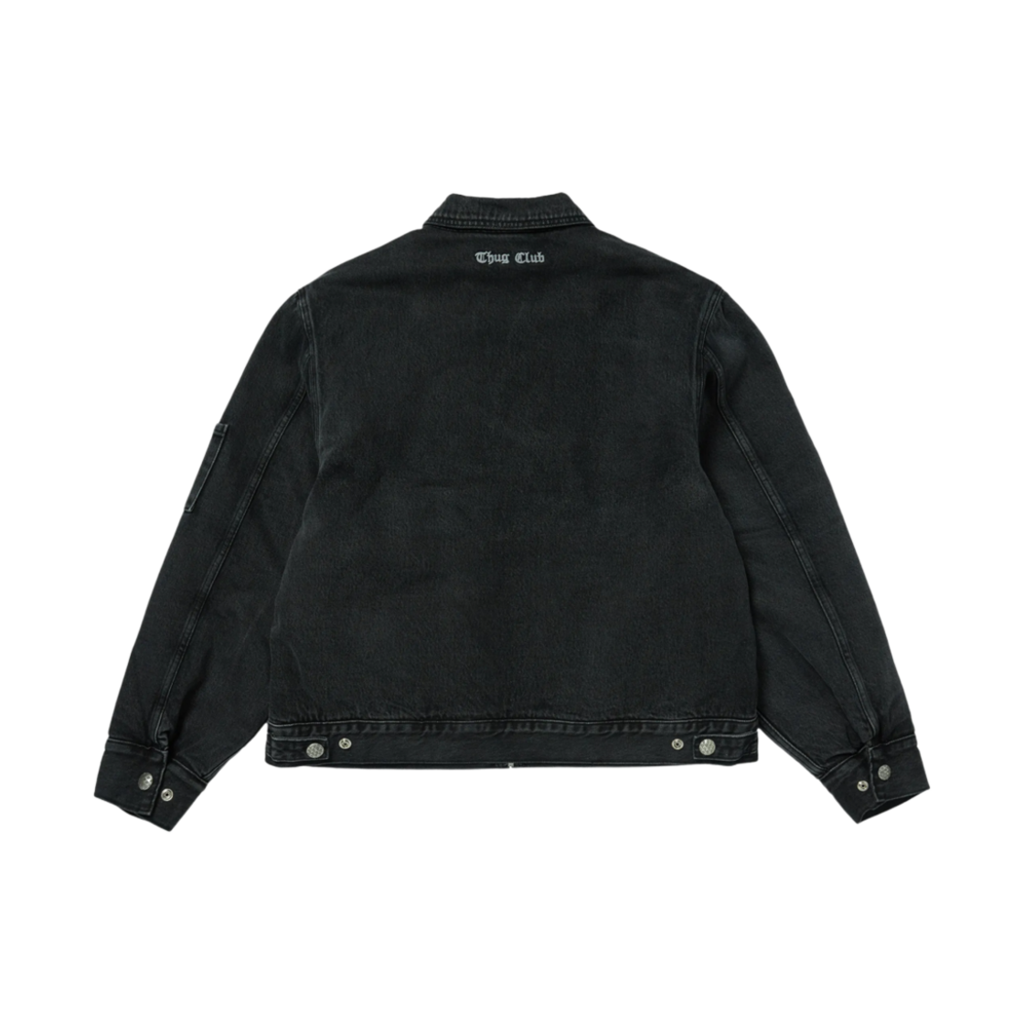 떠그 클럽 x 디키즈 아이젠하워 자켓 데님 블랙(Thug Club x Dickies Eisenhower Jacket Denim Black) - 2
