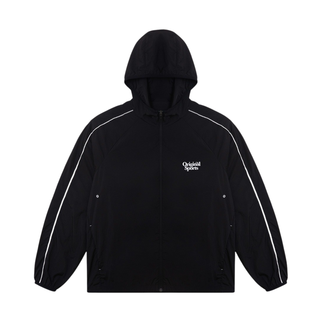 프로-스펙스 빈티지 러닝 자켓 블랙