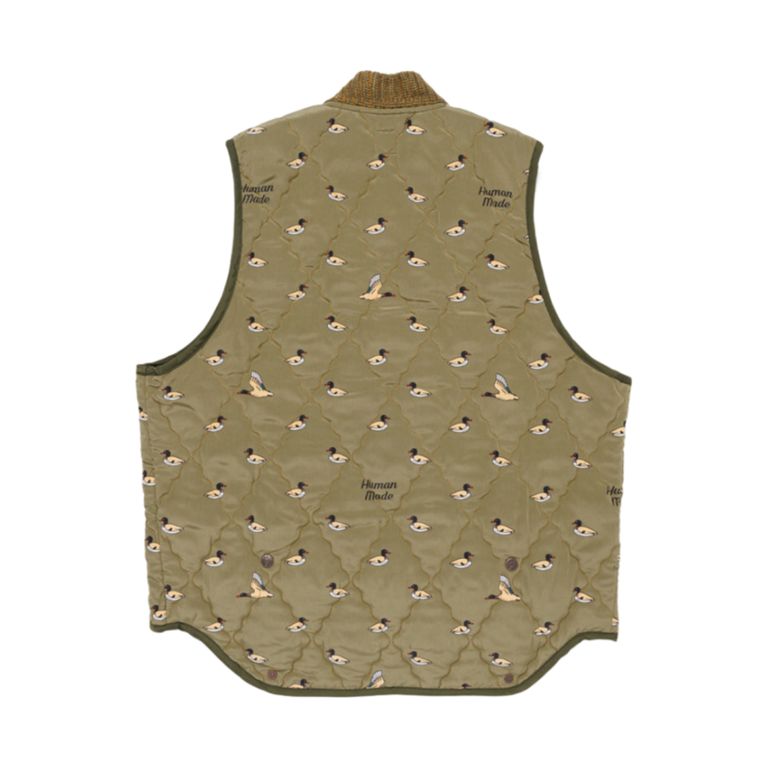 휴먼 메이드 패디드 베스트 그린(Human Made Padded Vest Green) - 2