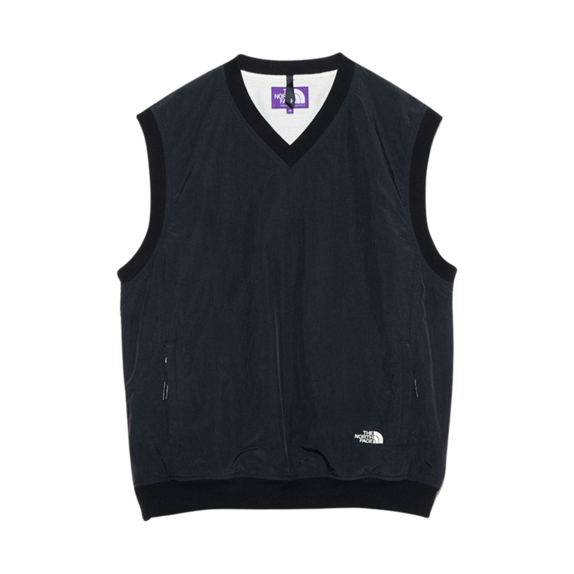 N24FN003 The North Face Purple Label Nylon Tussah Field Vest Black