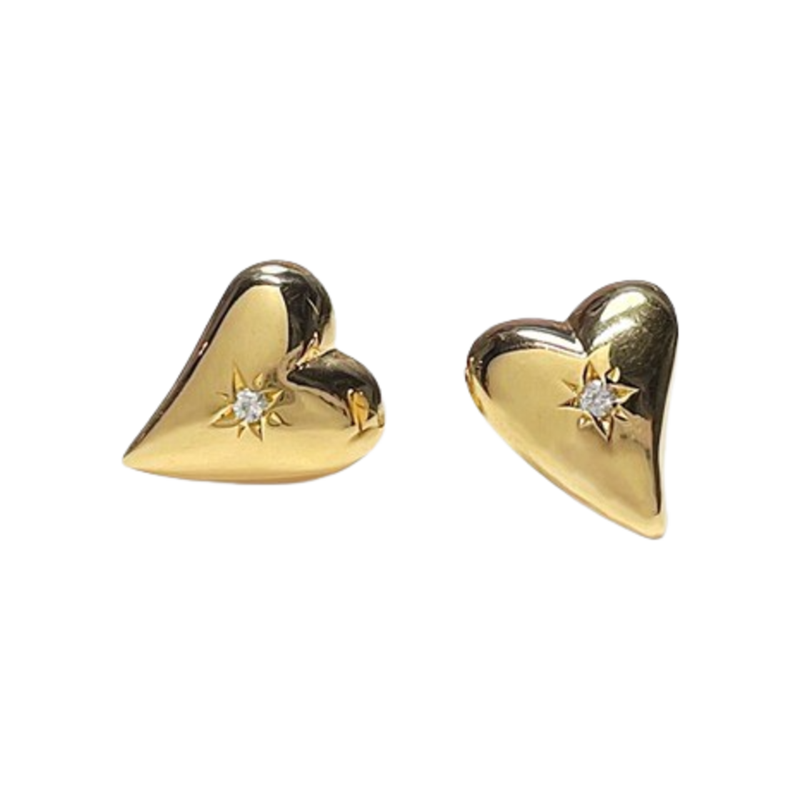 마망에필레 우먼 쁘띠 아미 이어링 옐로우