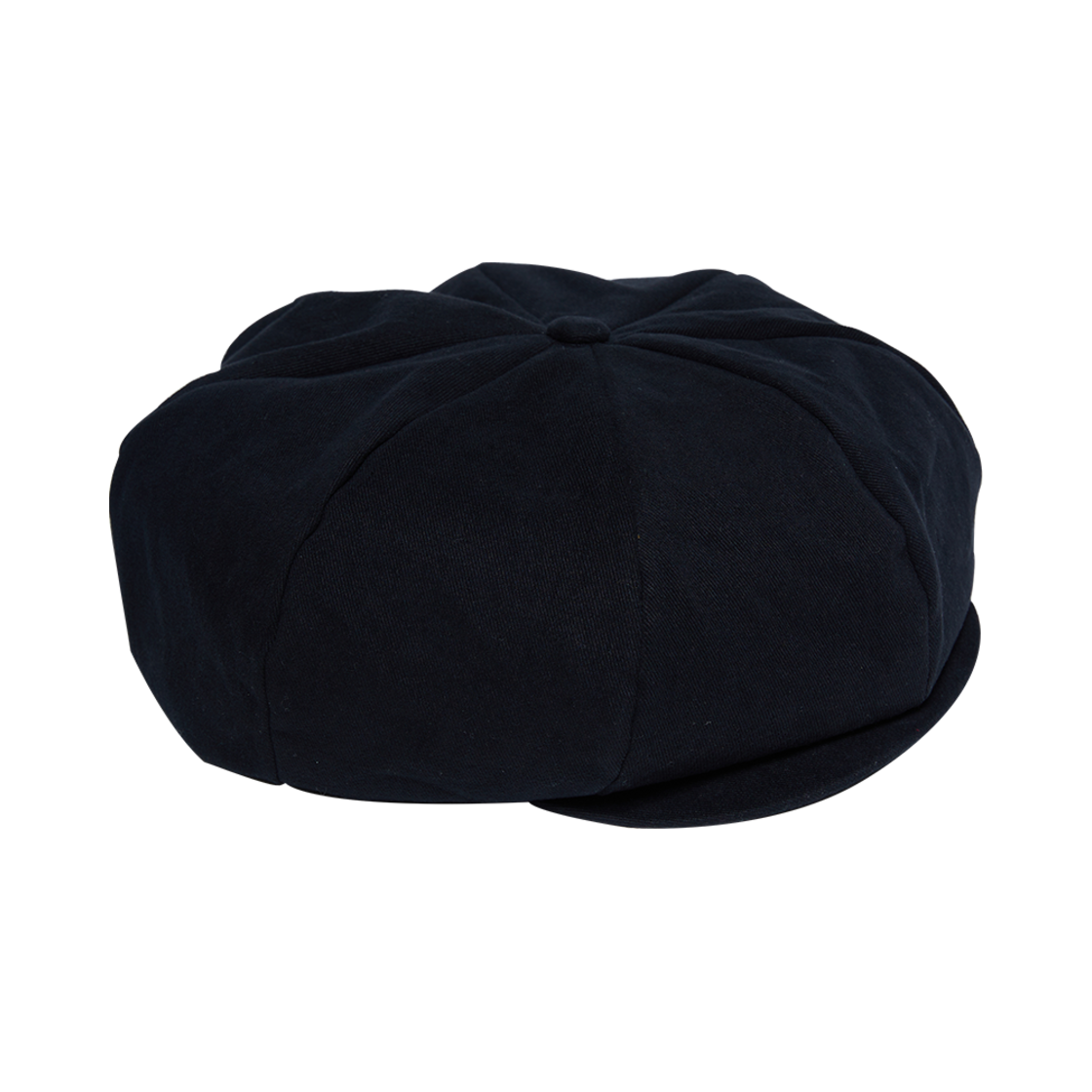 마스포켓 빅 뉴스보이 캡 블랙(Marspocket Big Newsboy Cap Black)