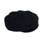 Marspocket Big Newsboy Cap Black